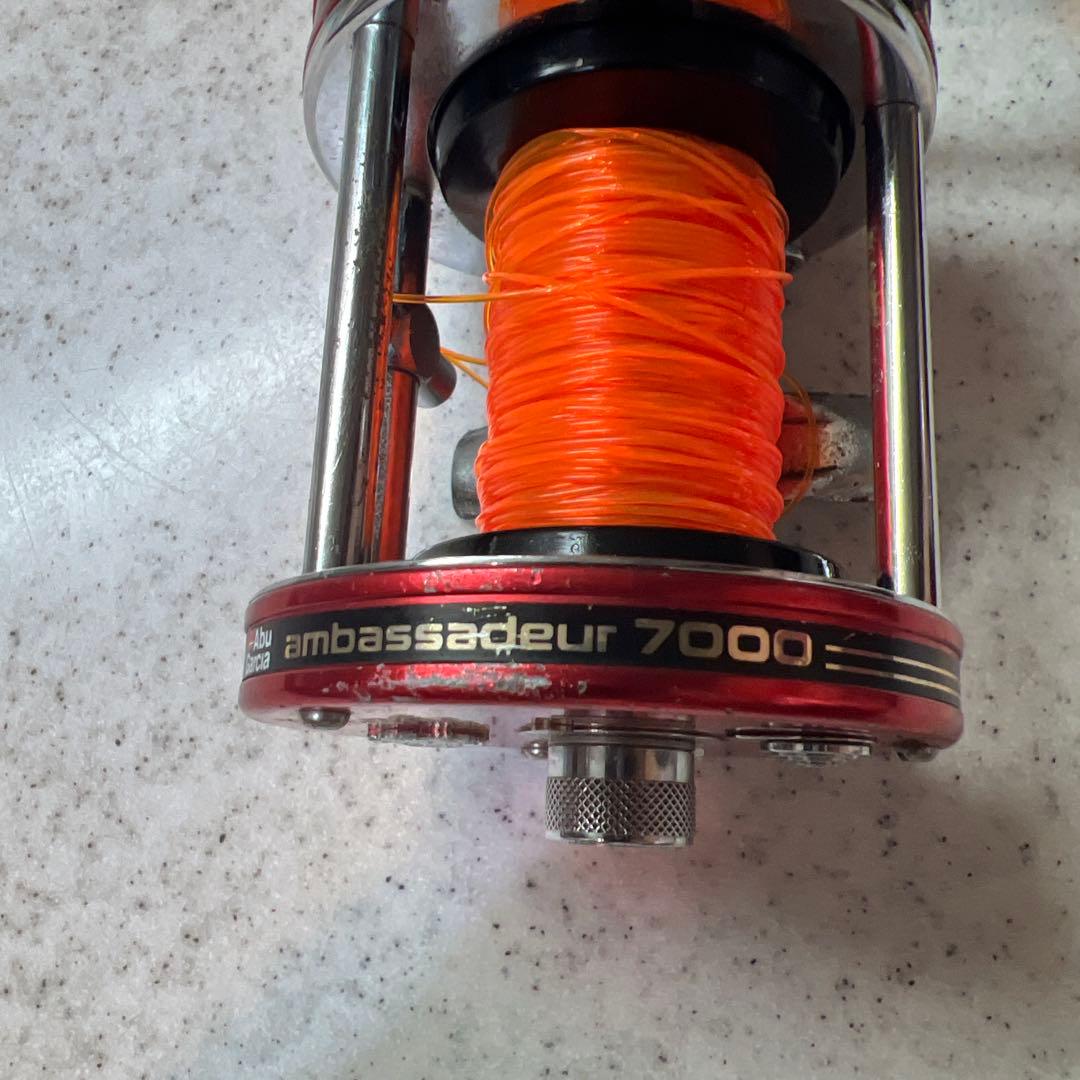 Abu Garcia アンバサダー7000中古パワーハンドル付き