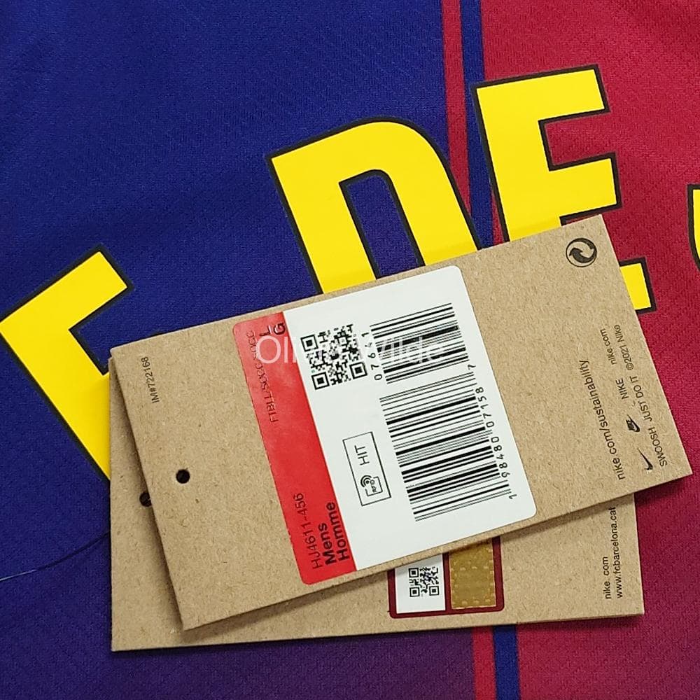 [正規品] FCバルセロナ 長袖ユニフォーム #21 F.DE JONG