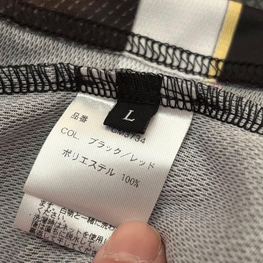 がまかつ プリントジップシャツ長袖 GM-3734 Lサイズ 現行品