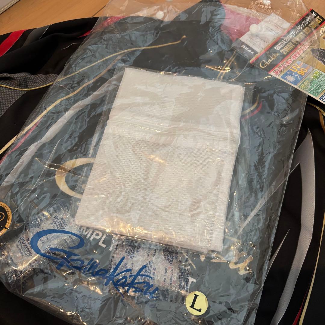 がまかつ プリントジップシャツ長袖 GM-3734 Lサイズ 現行品