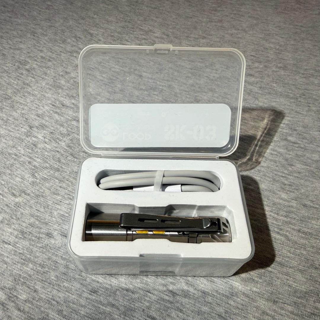 loop gear sk03 edc 懐中電灯 ステンレス製