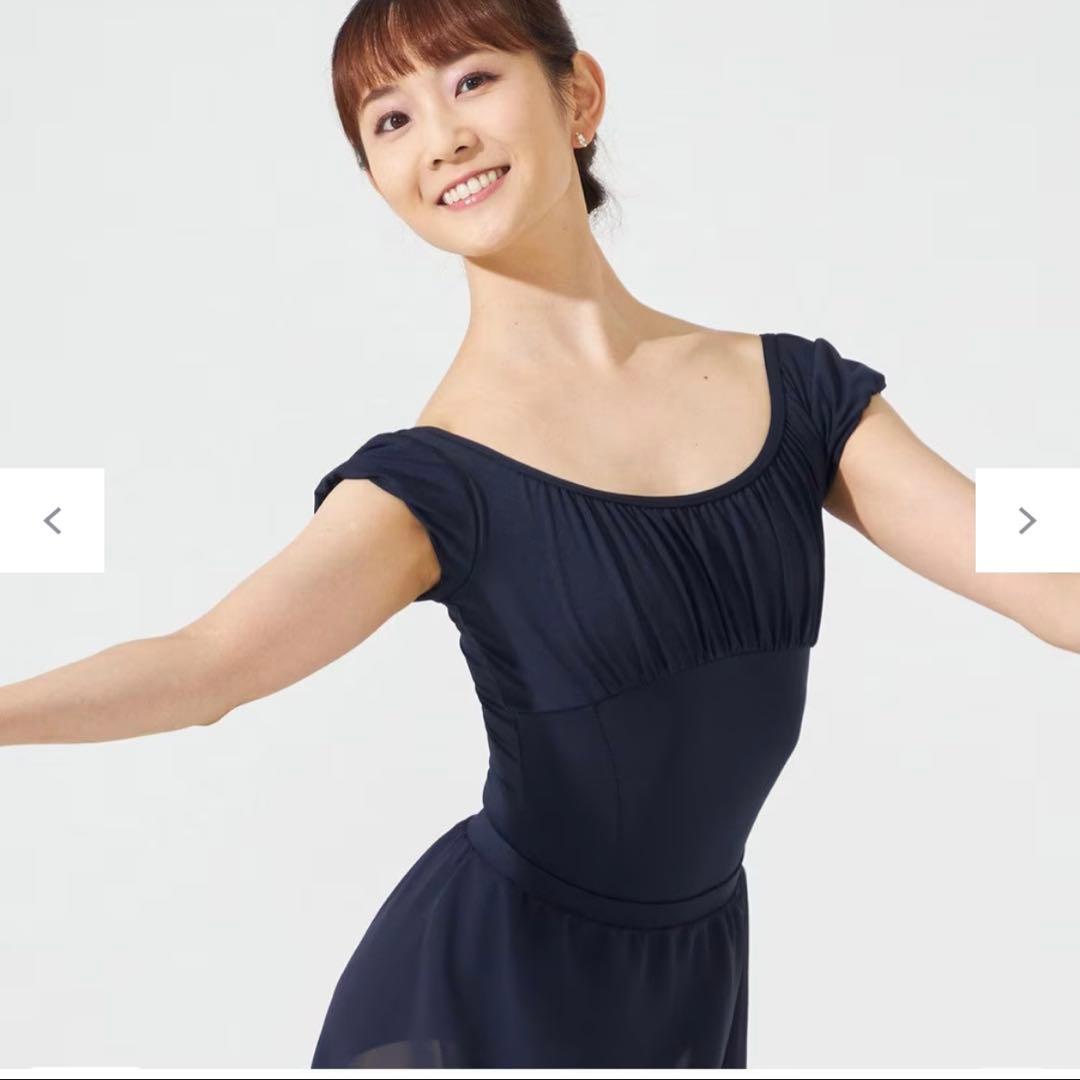 新品未使用　チャコット　パフスリーブレオタード