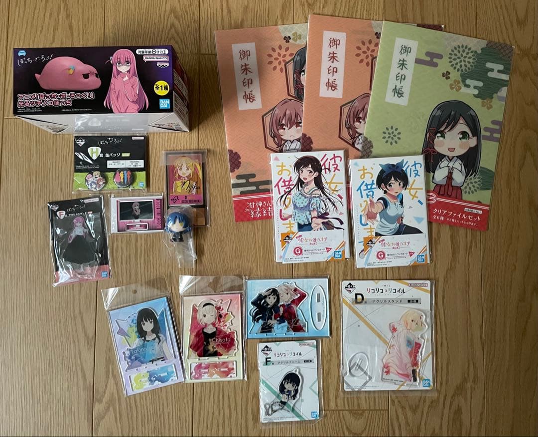 美少女グッズ　まとめ　リゼロ　五等分の花嫁　リコリスリコイル　ぼっちざろっく