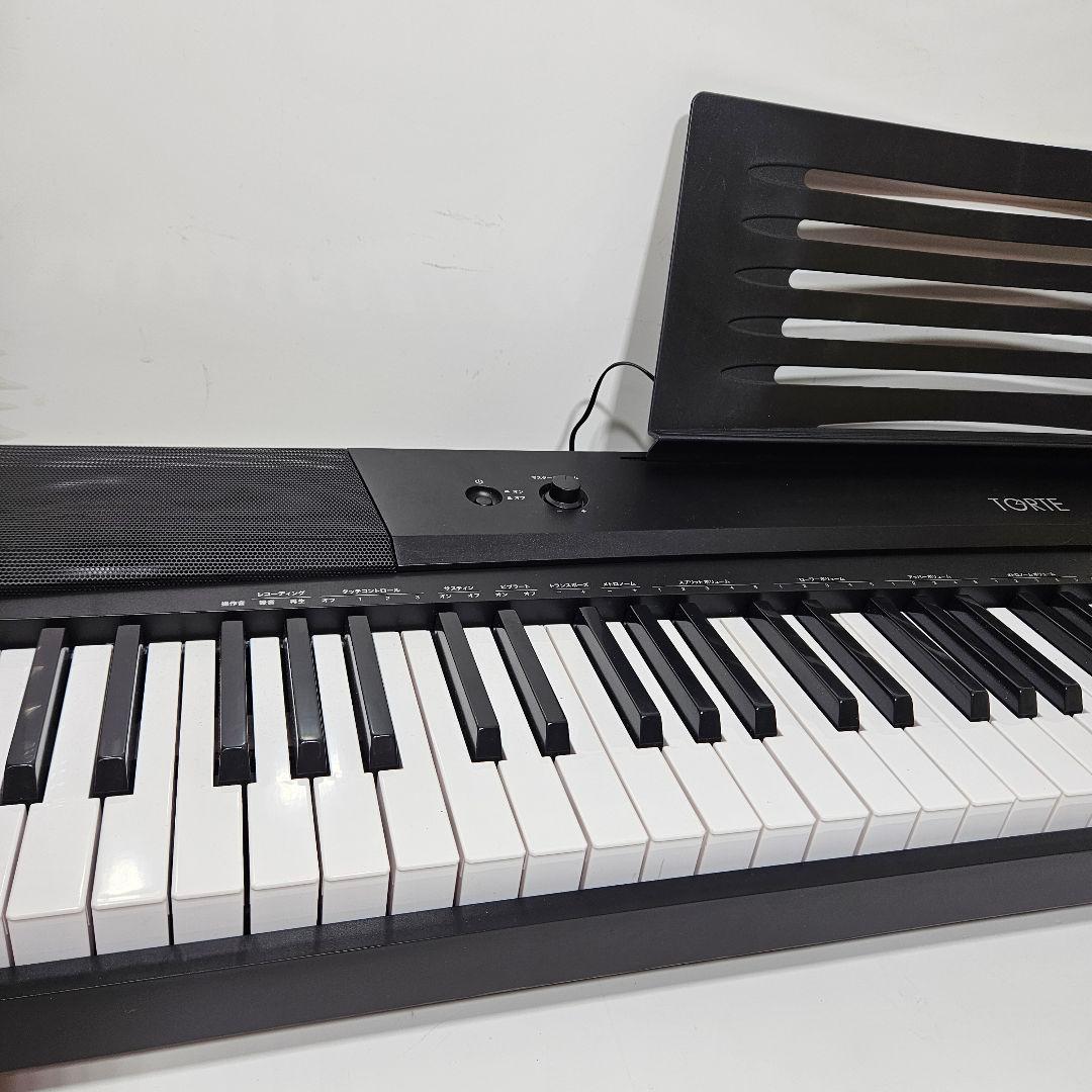 Torte TDP-88 電子ピアノ 88鍵　Xスタンド付　黒