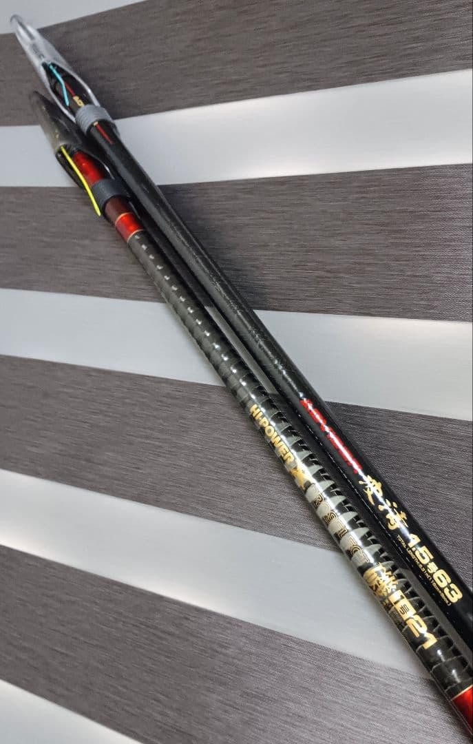ダイワアドバイザー波濤1.5号6.3m&シマノハイパワーX1号21