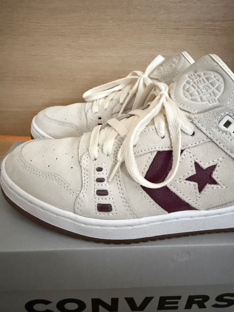 CONVERSE CONS AS-1 PRO ベージュ　バーガンディ