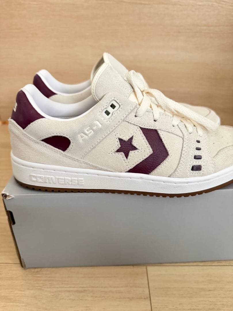 CONVERSE CONS AS-1 PRO ベージュ　バーガンディ