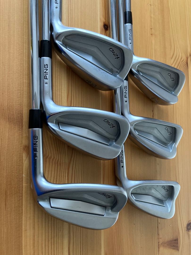 PING i210 5-PW 6本 NS 850(R) ライ角 黒ドット