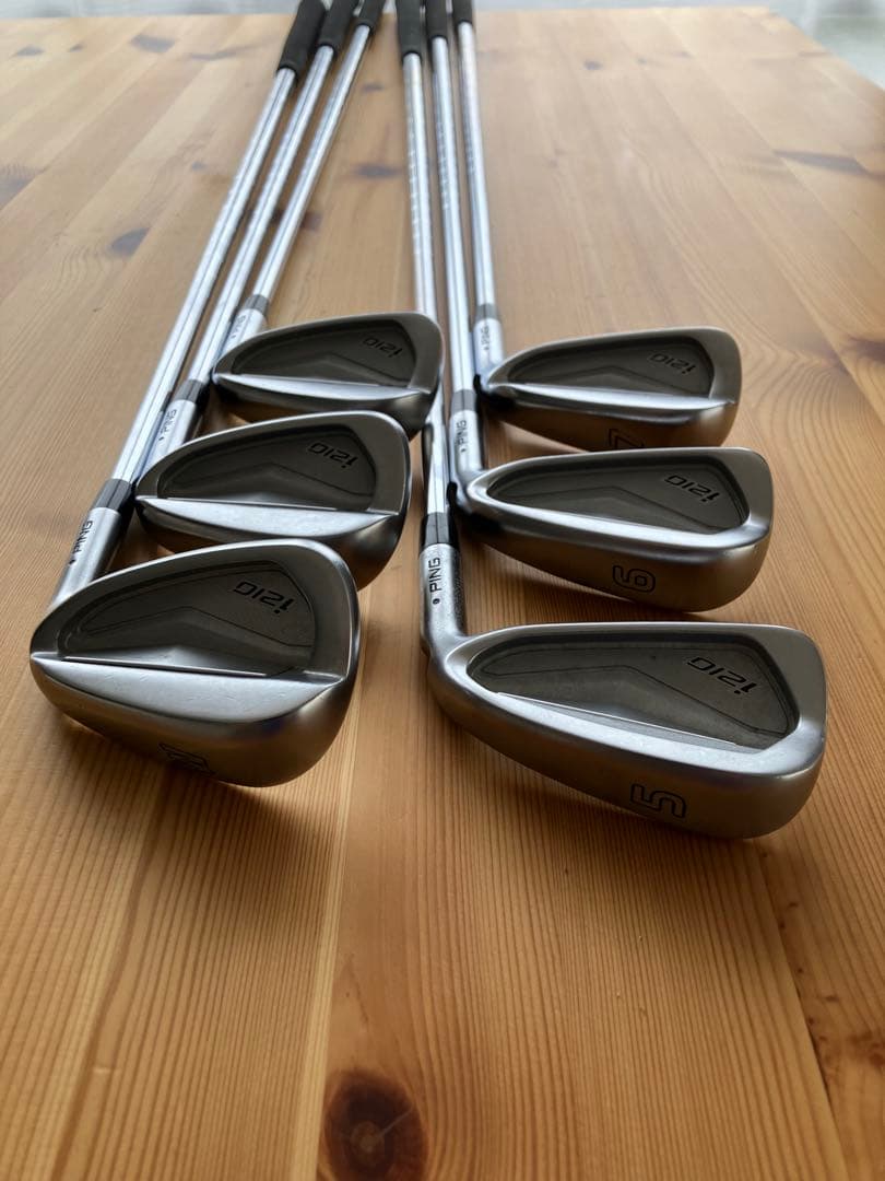 PING i210 5-PW 6本 NS 850(R) ライ角 黒ドット
