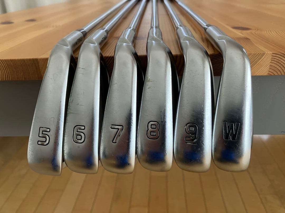 PING i210 5-PW 6本 NS 850(R) ライ角 黒ドット