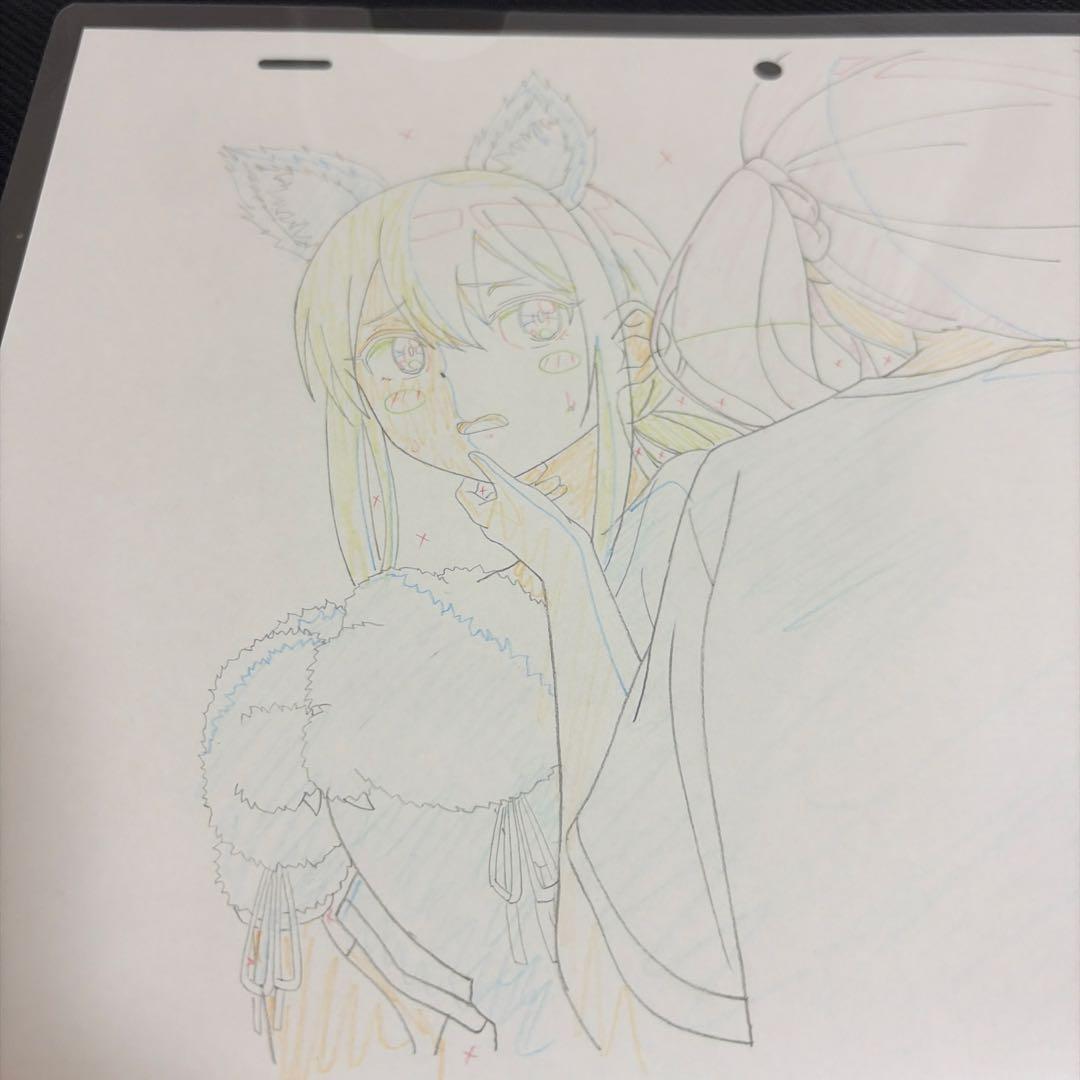 【毎日お値下げ】アニメ ばっどがーる 生原画 水鳥亜鳥　ワルラジ　限定　涼風涼