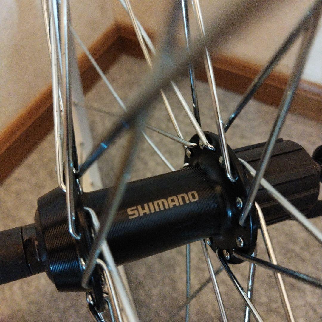 新品 シマノ FH-TY500　26インチホイール、タイヤ、チューブ　セット