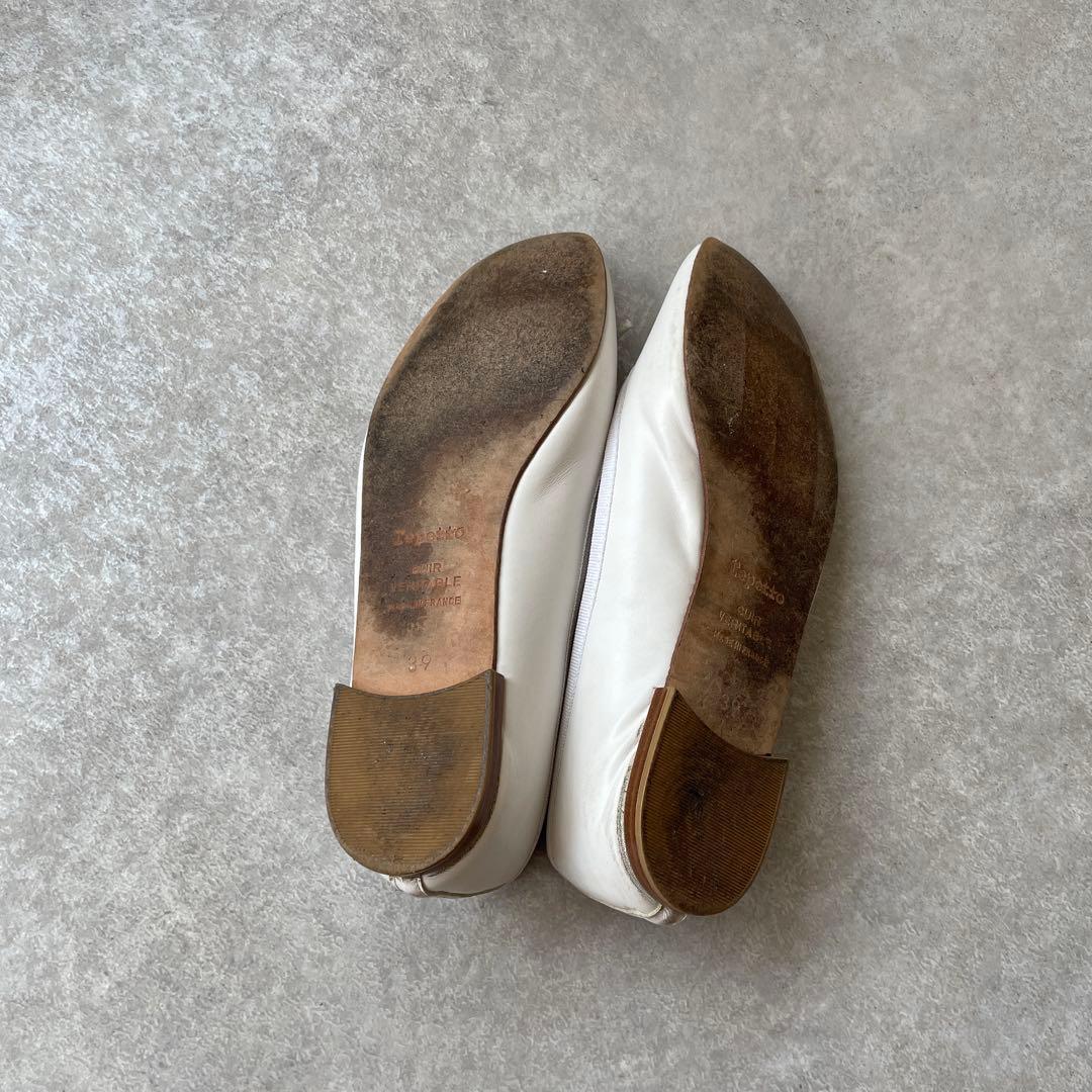 美品【定価4万】Repette CENDRILLON Smooth WHITE