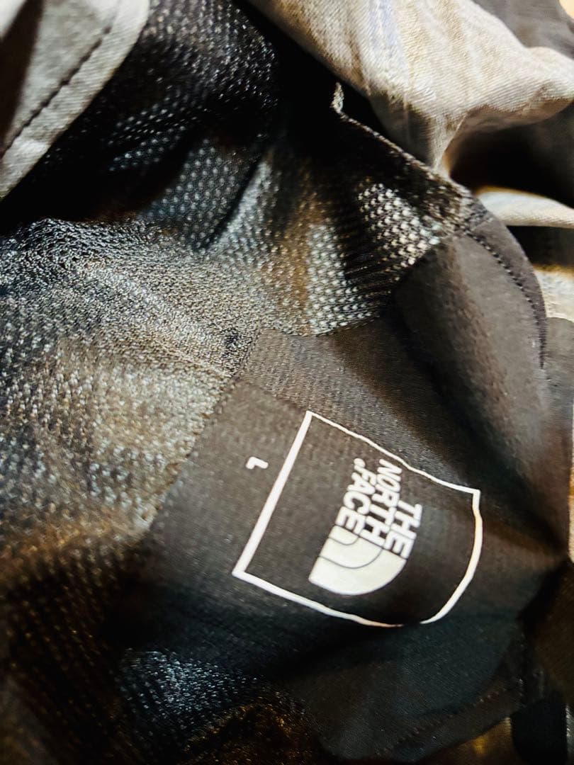 【美品】THE NORTH FACE　タグアン ポンチョ　ブラック　L