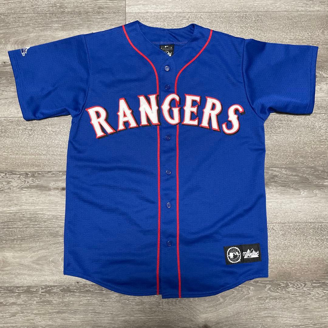 極美品 Majestic RANGERS 3 RODRIGUEZ Jersey
