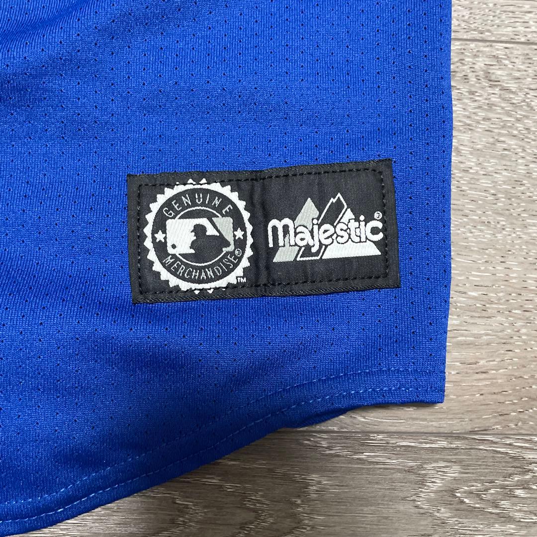 極美品 Majestic RANGERS 3 RODRIGUEZ Jersey