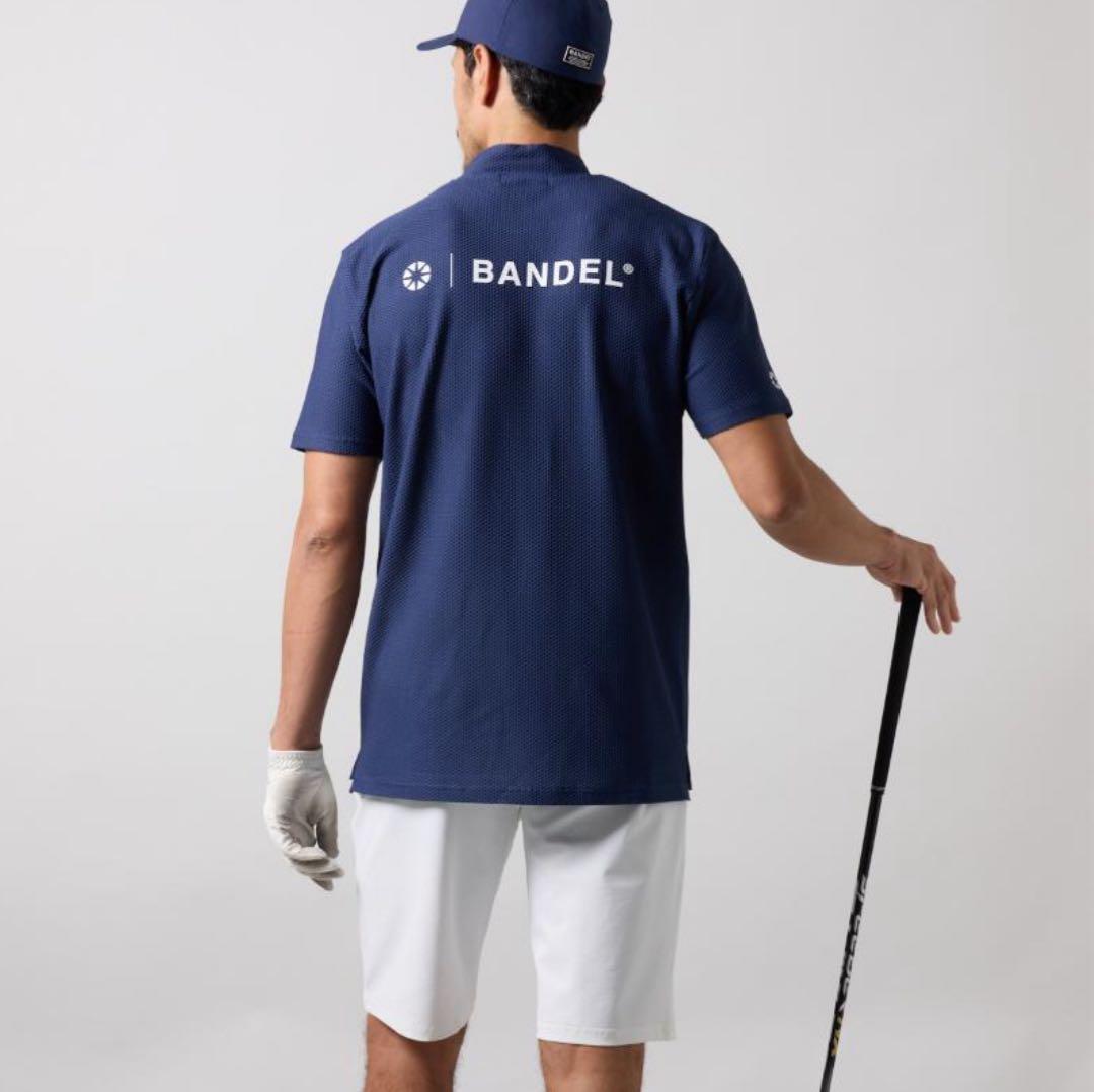 【新品・タグ付き】BANDEL 完売品メンズ モックネック ネイビー M