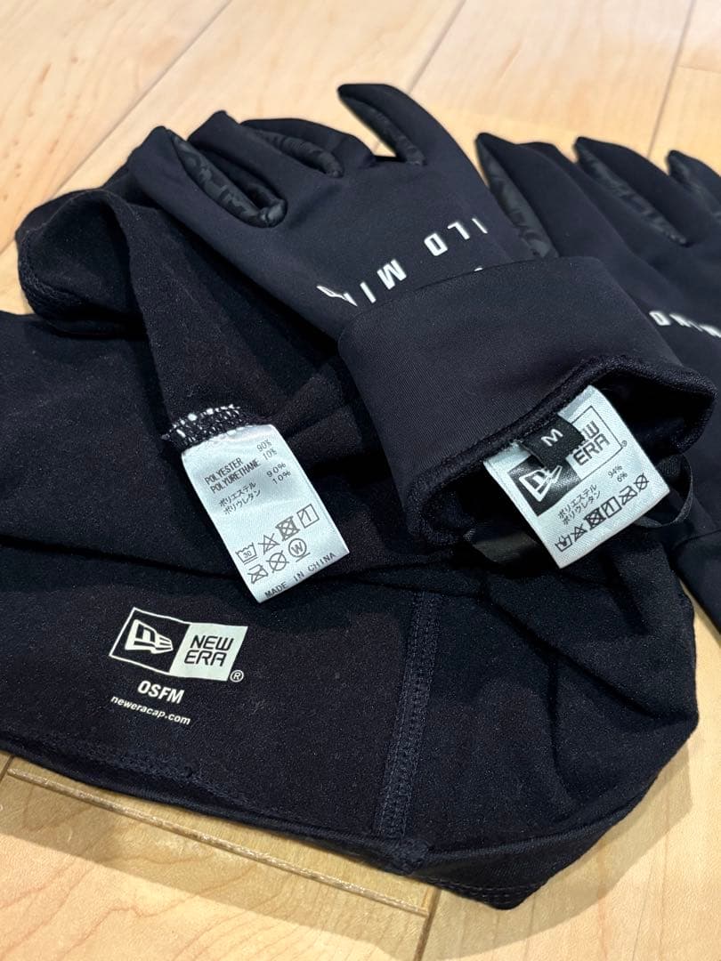 New Era Angler Collection グローブ　バラクラバ　セット