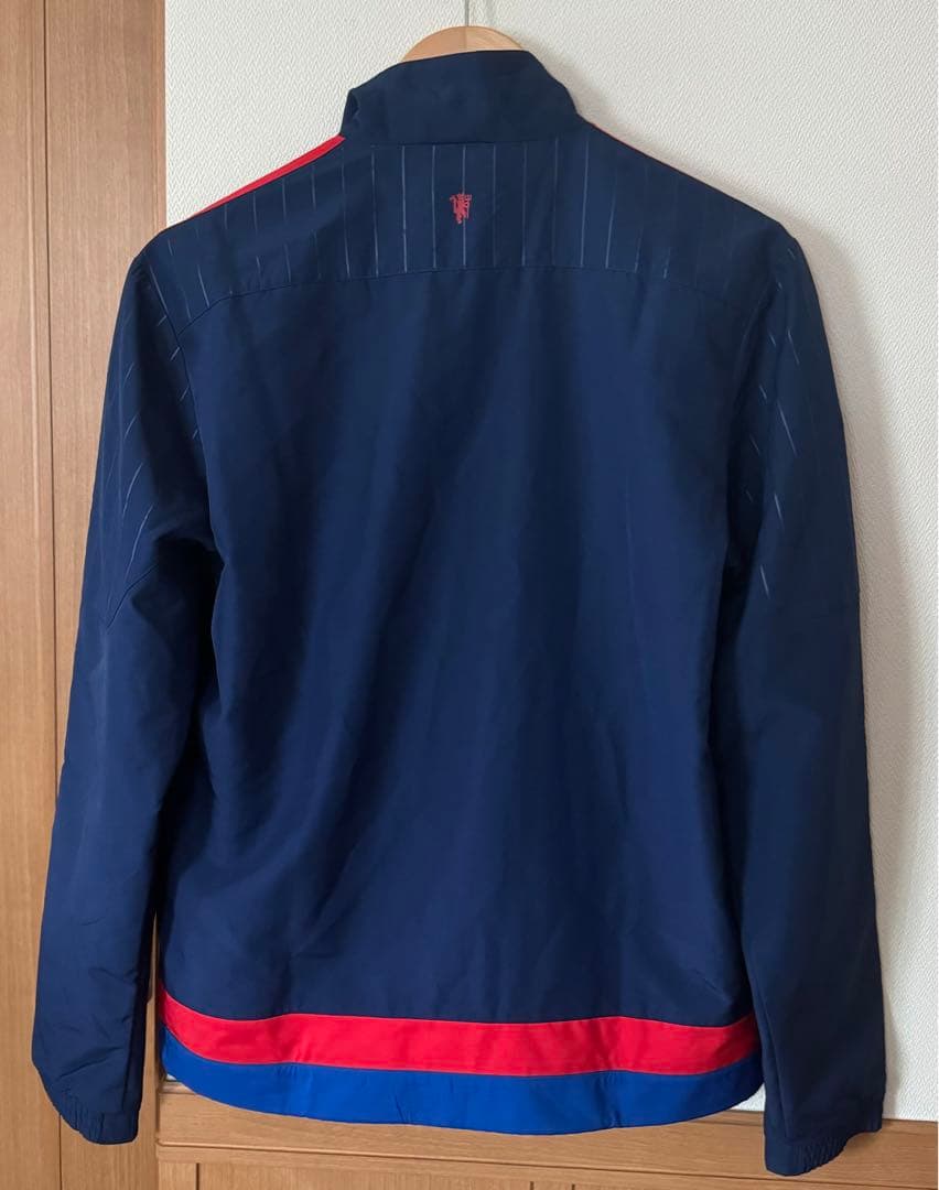 希少　美品　adidas　マンチェスターユナイテッド　トラックジャケット M相