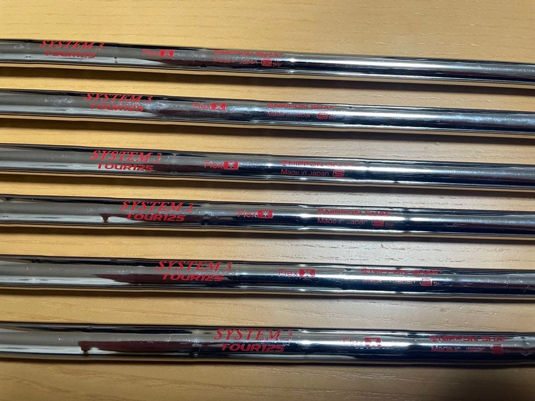 名器　i59 アイアンセット　モーダス125X 5〜W