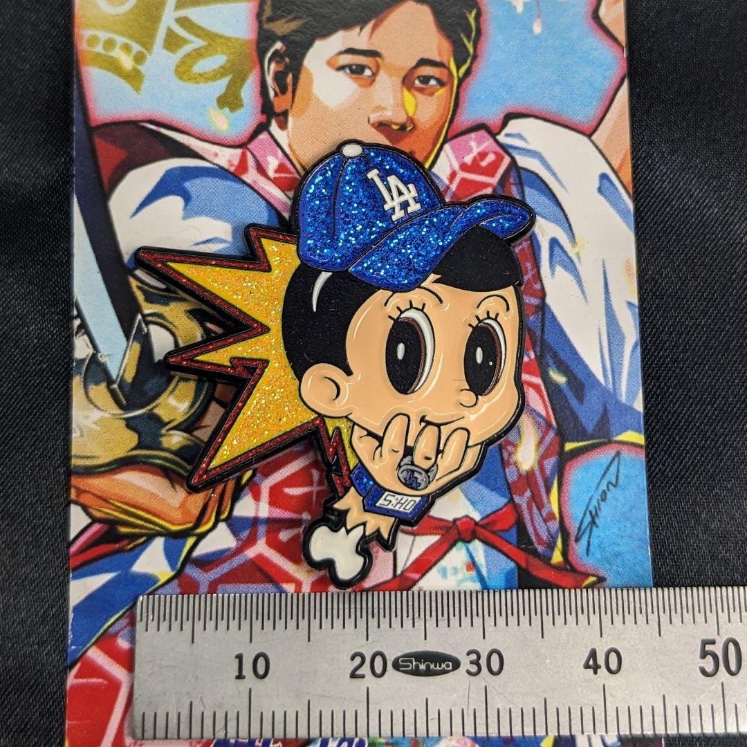 専用　大谷翔平　ドジャース　ピンバッジ 2点セット　ピンズ　アトム　海外限定