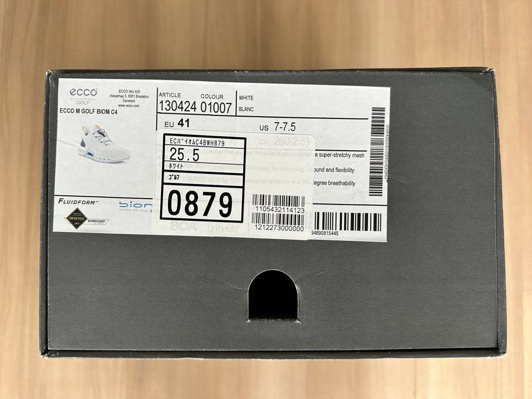 ECCO エコー BIOM C4 BOA WHITE サイズEU41
