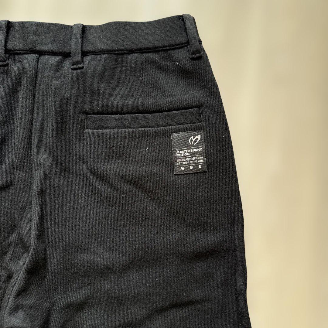 現行モデル　極美品　マスターバニー　パンツ　黒　M〜L相当　ウール100%　4