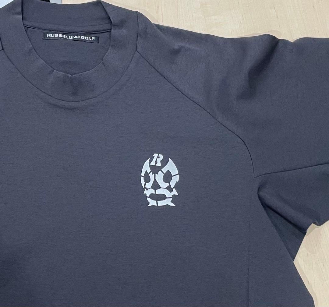 Russelunoラッセルノ モックネック 半袖Tシャツ ルチャ