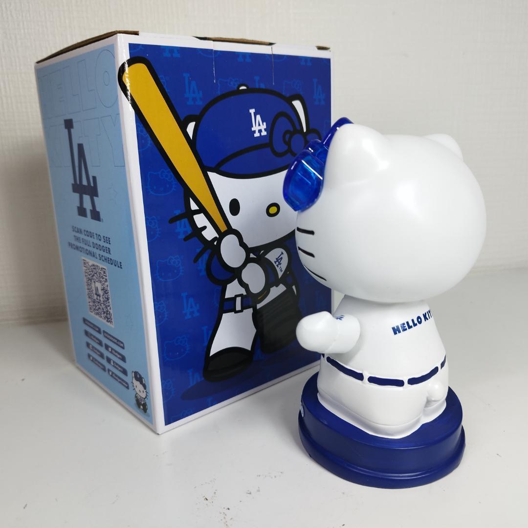 ドジャース ハロー キティ ボブルヘッド フィギュア 大谷翔平 球場配 I308