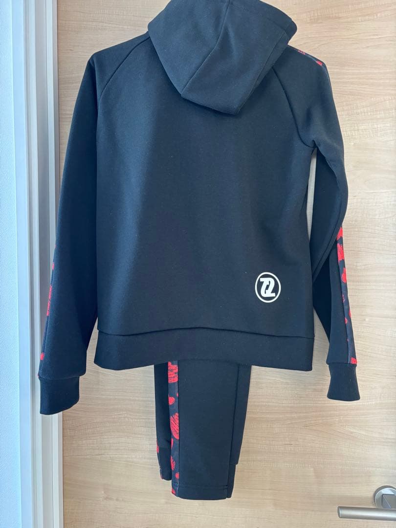 LOUDMOUTH SEVEN² セットアップ　M ブラック/レッド