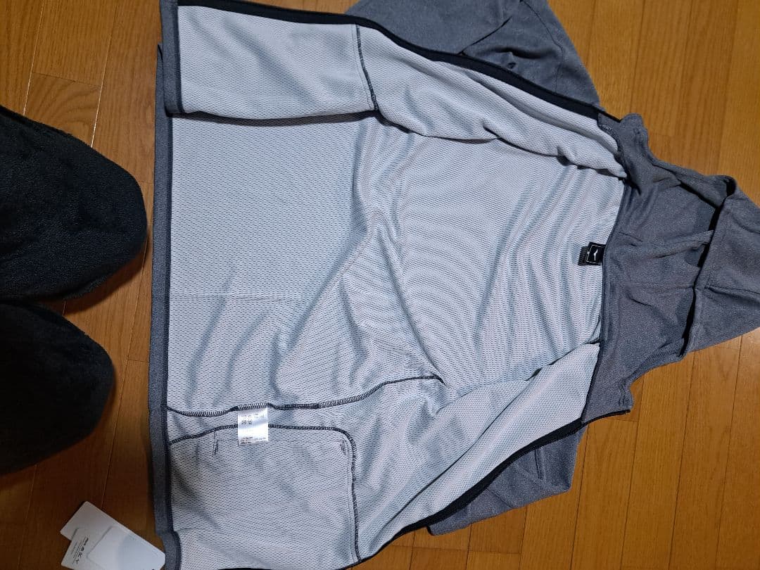Mizuno ジャージ上下セット グレー/ブラック