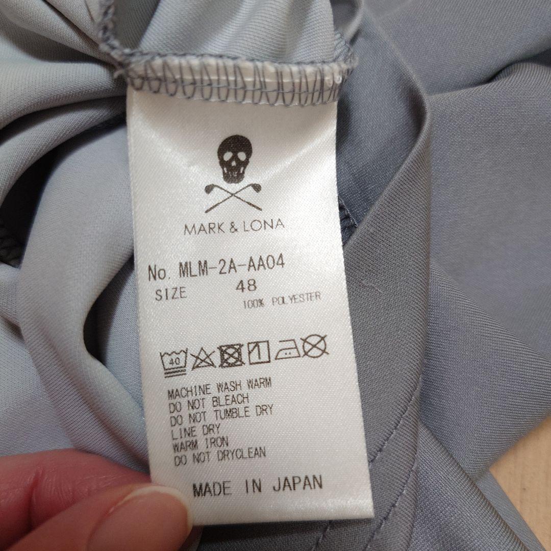 MARK＆LONAグレーの半袖 シャツ
