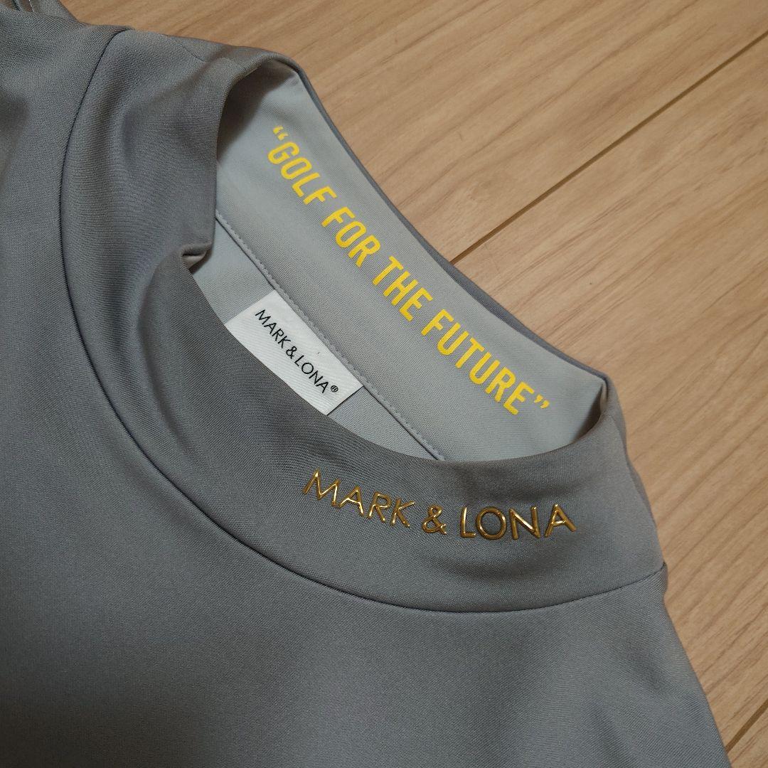 MARK＆LONAグレーの半袖 シャツ