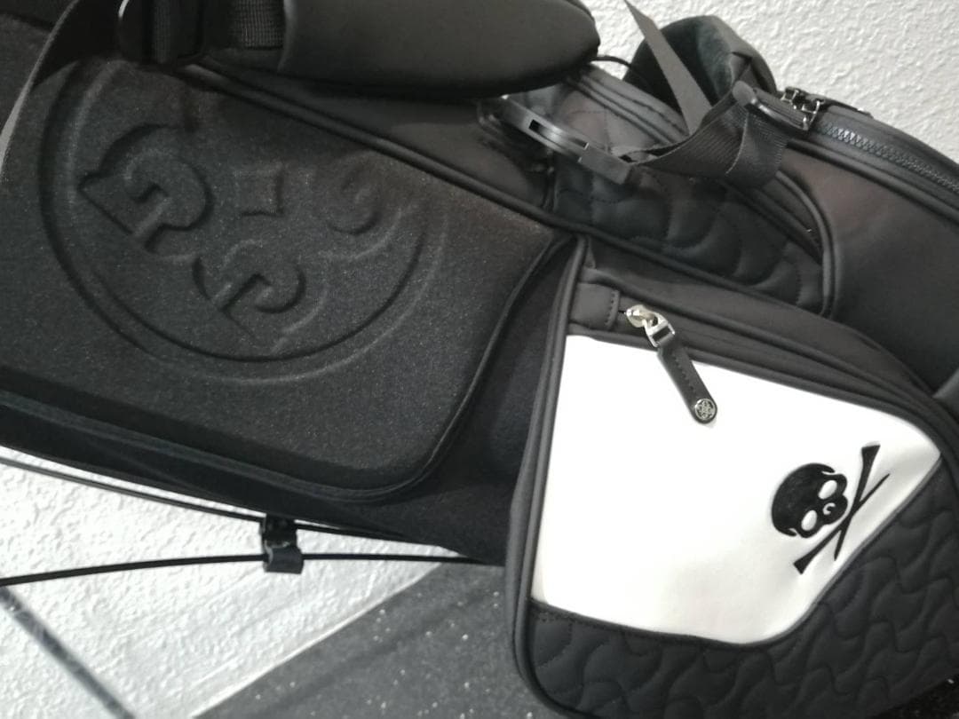 G/FORE スカル スタンドキャディバッグ ブラック＆ホワイト
