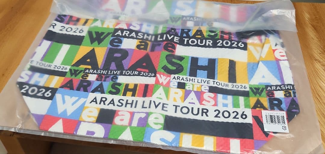 WeareARASHI2026 　ショッピングバッグ
