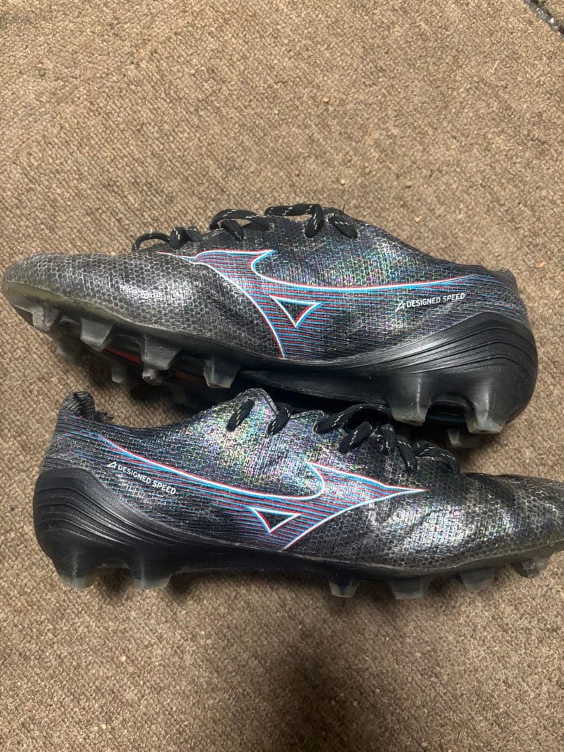 MizunoアルファJAPAN Black23.5 美品