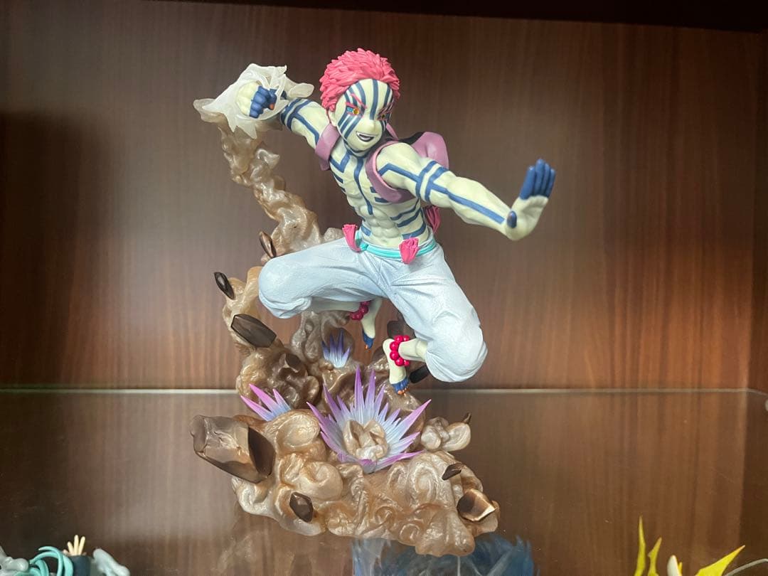 フィギュアーツ zero 猗窩座　煉獄　2点　鬼滅の刃　箱ありブリスターなし