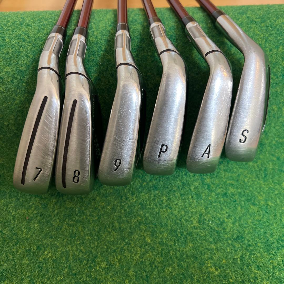 ステルス　レディースアイアン６本セット　フレックスL　テーラーメイド