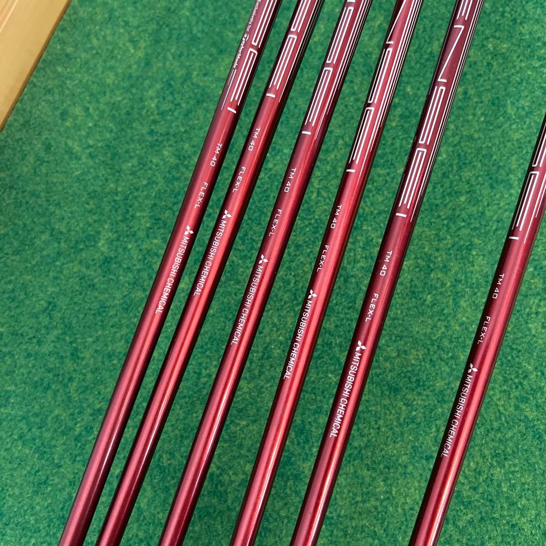 ステルス　レディースアイアン６本セット　フレックスL　テーラーメイド