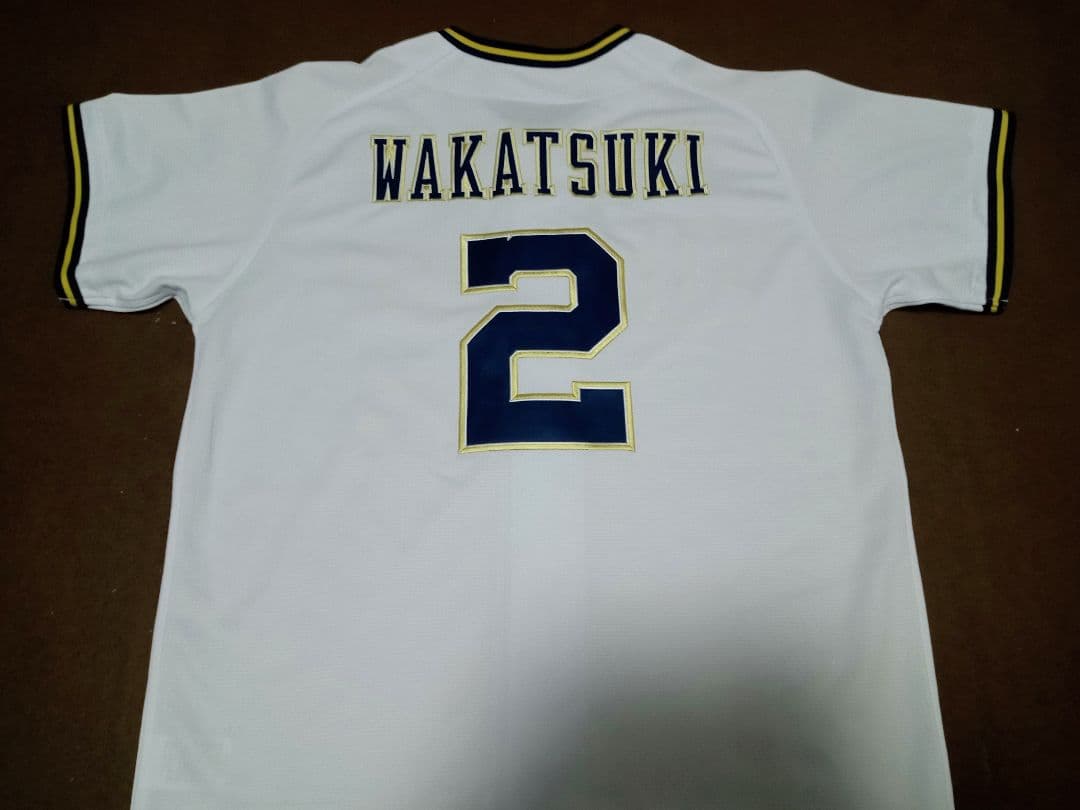 オリックスバファローズ 若月健矢選手 ユニフォーム ホーム