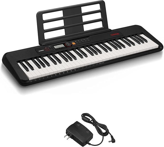 CASIO 61鍵 電子キーボード ACアダプター付