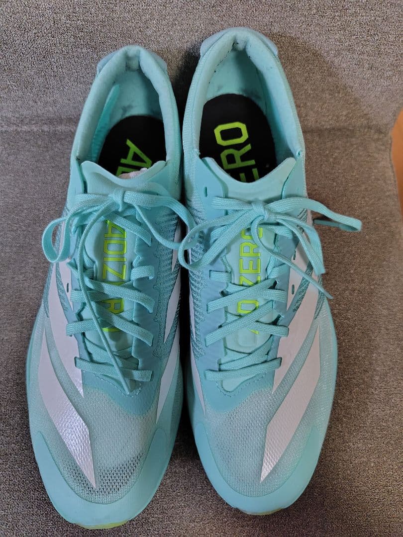 adizero Finesse スパイクシューズ 27cm ミントグリーン