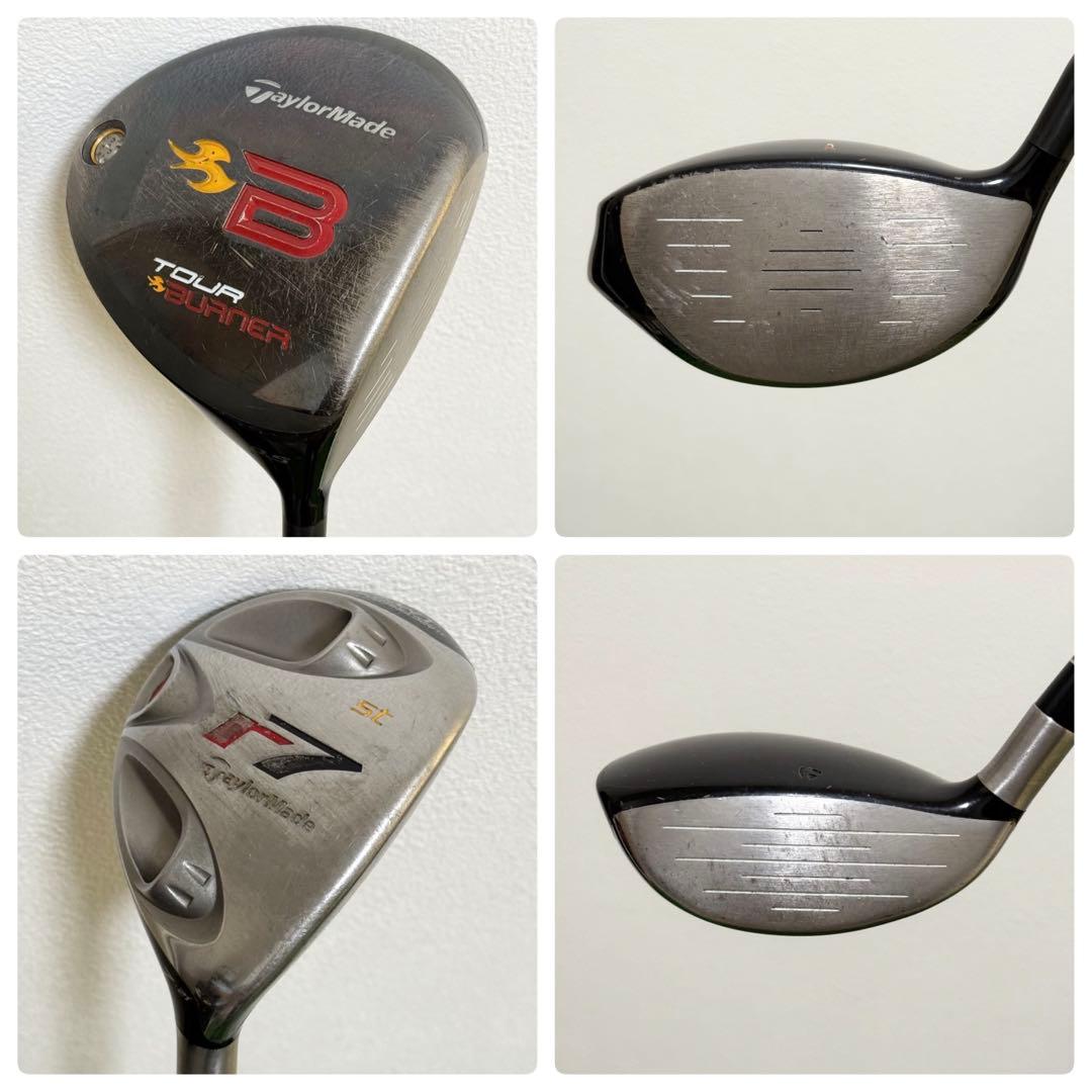 テーラーメイド ブリヂストン 初心者 メンズゴルフクラブセット フルセット 一式