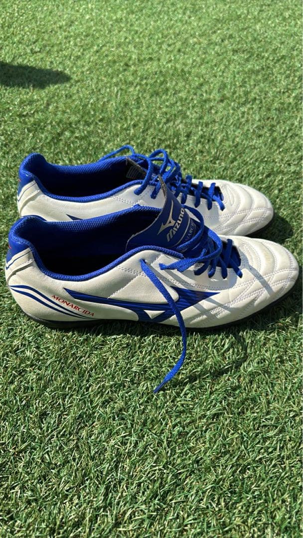 Mizuno Monarcida サッカーシューズ ホワイト/ネイビー