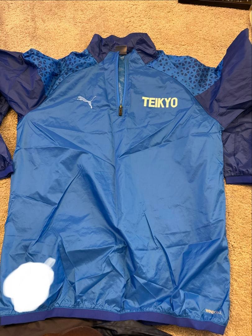 帝京高校サッカー部 上下ピステ 背番号付き　X X L
