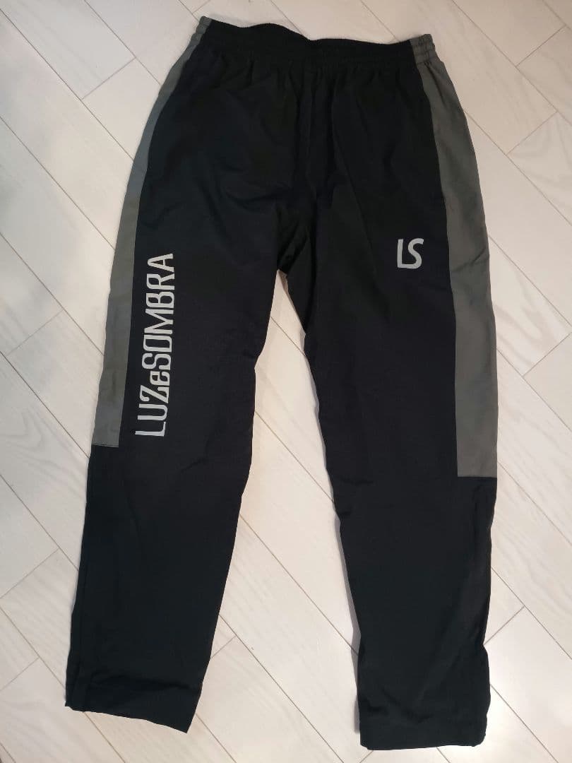 新品LUZe　ルースイソンブラ　ストレッチタフタ メッシュロングパンツ　L