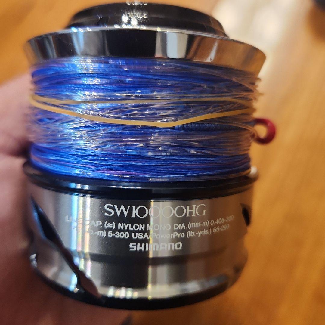 シマノ ツインパワーSW 14000XG 10000HGスプール+リーダーセット