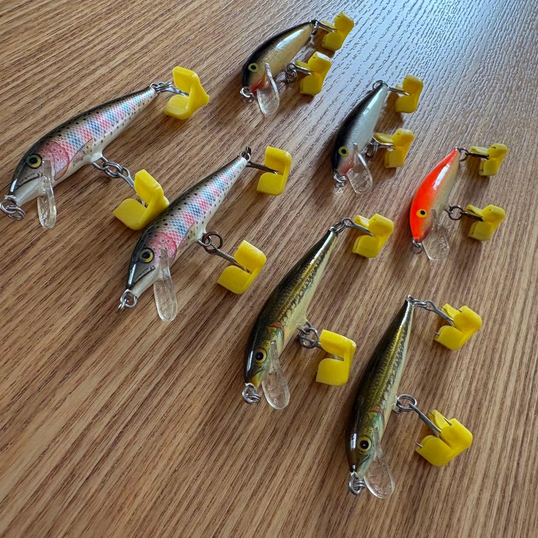 【美品】ラパラ RAPALA フローティング 7個 65mm バルサミノー