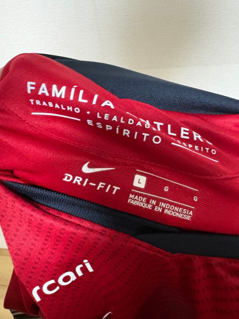 アントラーズユニフォームNike 子供用サッカーシャツ 赤 LIXIL