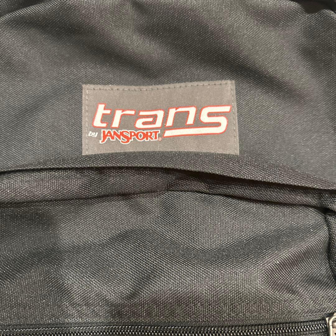 trans by JANSPORT ブラックバックパック